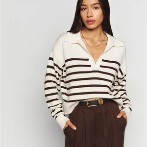 Reformation Striped Sweater